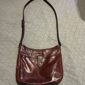 Frye leather crossbody